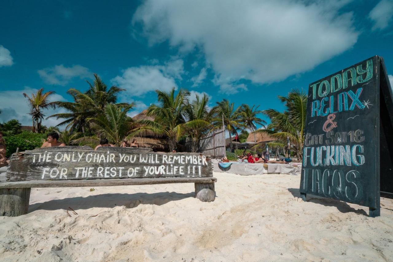 Cabanas La Eufemia Tulum Eksteriør bilde